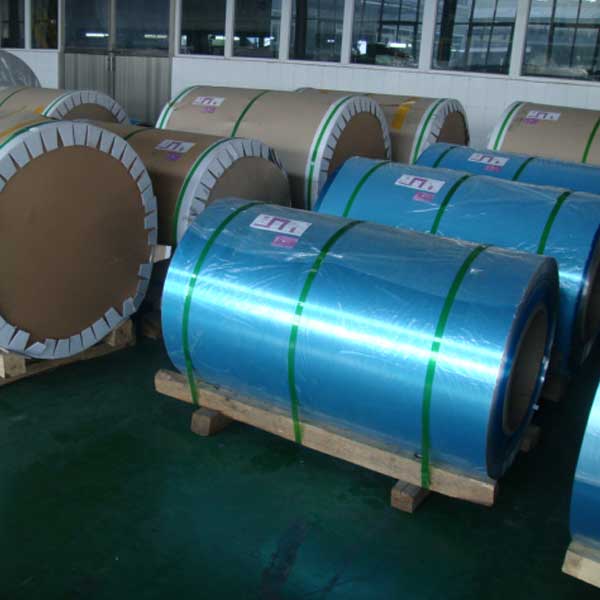 Color coated aluminum coil