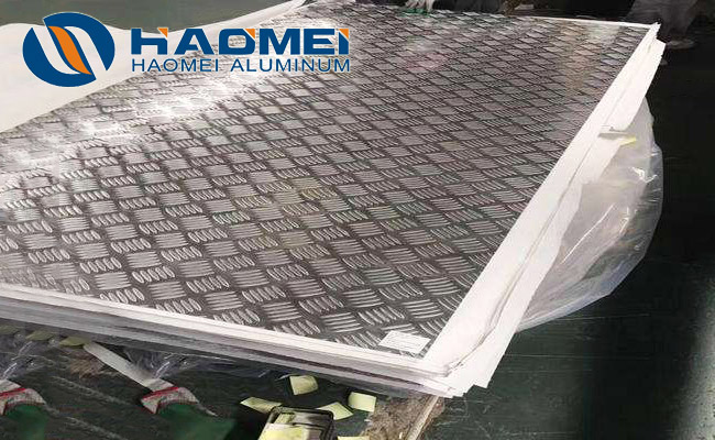 aluminium chequered plate 1mm thick