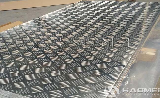 aluminium anti slip plate