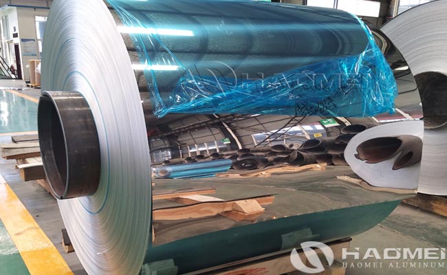 mirror surface aluminium coil